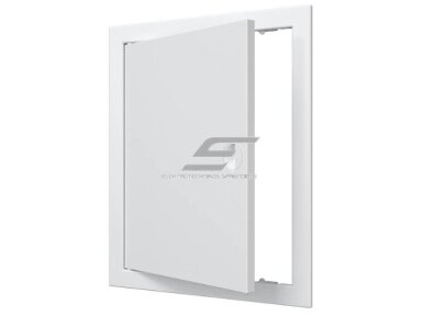 Revizinės durelės-liukas | su rankenėle ir flanšu | 318x268x24mm | baltos | plastikas | RDL2530R Revizinės durelės-liukas | su rankenėle ir flanšu | 318x268x24mm | baltos | plastikas | RDL2530R