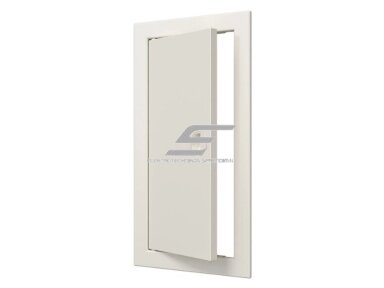 Revizinės durelės-liukas | su rankenėle ir flanšu | 318x168x24mm | smėlio spalvos | plastikas | RDL1530S Revizinės durelės-liukas | su rankenėle ir flanšu | 318x168x24mm | smėlio spalvos | plastikas | RDL1530S