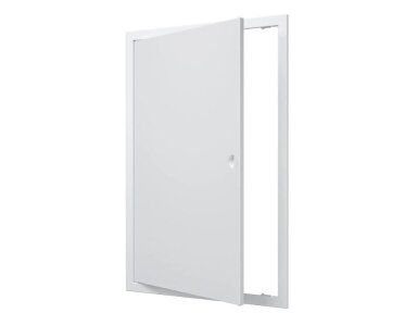 Revizinės durelės-liukas | su rankenėle ir flanšu | 618x418x24mm | baltos | plastikas | RDL4060R Revizinės durelės-liukas | su rankenėle ir flanšu | 618x418x24mm | baltos | plastikas | RDL4060R