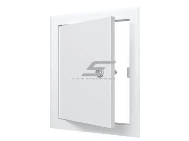 Revizinės durelės-liukas su užraktu | 360x310x30mm | balta | plienas | RDL2530SU Revizinės durelės-liukas su užraktu | 360x310x30mm | balta | plienas | RDL2530SU