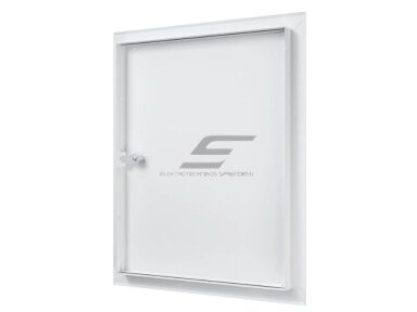 Revizinės durelės-liukas su užraktu | 560x460x30mm | balta | plienas | RDL4050SU Revizinės durelės-liukas su užraktu | 560x460x30mm | balta | plienas | RDL4050SU