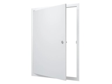 Revizinės durelės-liukas su užraktu | 860x660x30mm | balta | plienas | RDL6080SU Revizinės durelės-liukas su užraktu | 860x660x30mm | balta | plienas | RDL6080SU