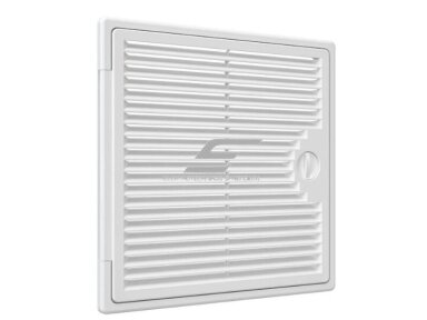 Revizinės durelės-liukas su grotelėmis | 250x250mm | virštinkinės | baltos | plastikinės | RDL2525 Revizinės durelės-liukas su grotelėmis | 250x250mm | virštinkinės | baltos | plastikinės | RDL2525