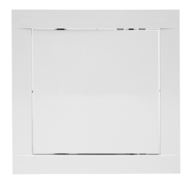 Inspection door 147x147x20mm | white | plastic | PL1515 EuroPlast