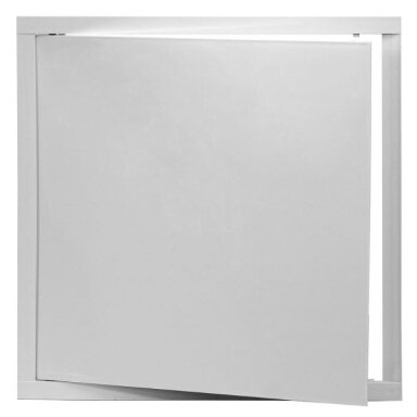 Inspection door 297x297x20mm | white | plastic | PL3030 EuroPlast
