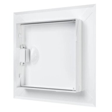 Inspection hatch with handle | 210x210x30mm | white | steel | RDL1515M Inspection hatch with handle | 210x210x30mm | white | steel | RDL1515M