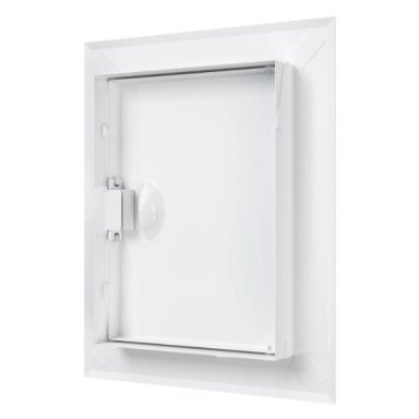 Inspection hatch with handle | 210x260x30mm | white | steel | RDL1520M