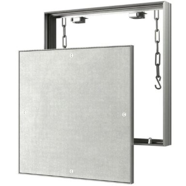 Ревизионная дверца-люк | 300x300x40мм | алюминиевый профиль | с цепочкой | RDL3030C