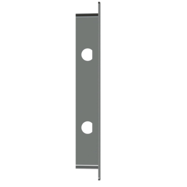 Inspection door–hatch | push-open | 172×172×24 mm | gray | plastic Inspection door–hatch | push-open | 172×172×24 mm | gray | plastic