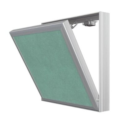 Access panel - door with push-to-open mechanism | 250x250x35mm | aluminium profile | with chain | M2525 Access panel - door with push-to-open mechanism | 250x250x35mm | aluminium profile | with chain | M2525