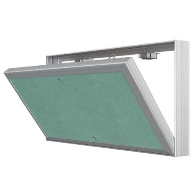 Access panel - door with push-to-open mechanism | 400x200x35mm | aluminium profile | with chain | M4020 Access panel - door with push-to-open mechanism | 400x200x35mm | aluminium profile | with chain | M4020