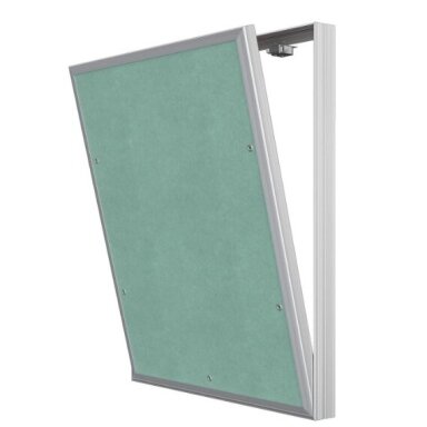 Access panel - door with push-to-open mechanism | 400x500x35mm | aluminium profile | with chain | M4050 Access panel - door with push-to-open mechanism | 400x500x35mm | aluminium profile | with chain | M4050