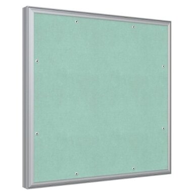 Access panel - door with push-to-open mechanism | 500x500x35mm | aluminium profile | with chain | M5050 Access panel - door with push-to-open mechanism | 500x500x35mm | aluminium profile | with chain | M5050