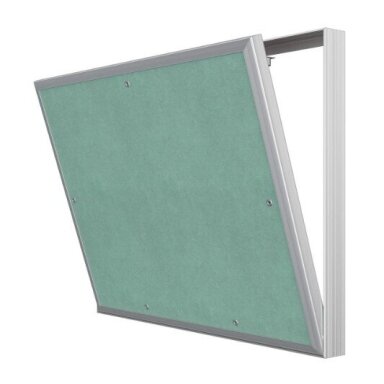 Access panel - door with push-to-open mechanism | 500x400x35mm | aluminium profile | with chain | M5040 Access panel - door with push-to-open mechanism | 500x400x35mm | aluminium profile | with chain | M5040