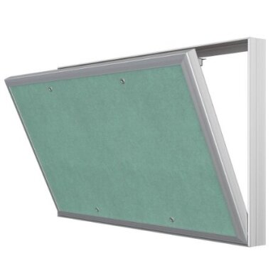 Access panel - door with push-to-open mechanism | 500x300x35mm | aluminium profile | with chain | M5030 Access panel - door with push-to-open mechanism | 500x300x35mm | aluminium profile | with chain | M5030