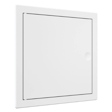 Inspection door-hatch | push-to-open | with flange | 150x150x24mm | white | plastic | RDL1515N Inspection door-hatch | push-to-open | with flange | 150x150x24mm | white | plastic | RDL1515N