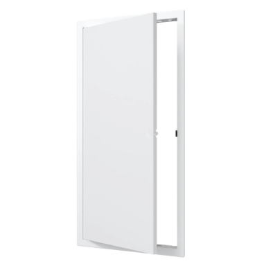 Inspection door-hatch | push-to-open | with flange | 200x400x24mm | white | plastic | RDL2040N Inspection door-hatch | push-to-open | with flange | 200x400x24mm | white | plastic | RDL2040N