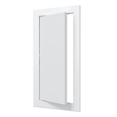 Inspection hatch door | push-to-open | with flange | 318x168x24mm | white | plastic | RDL1530A Inspection hatch door | push-to-open | with flange | 318x168x24mm | white | plastic | RDL1530A