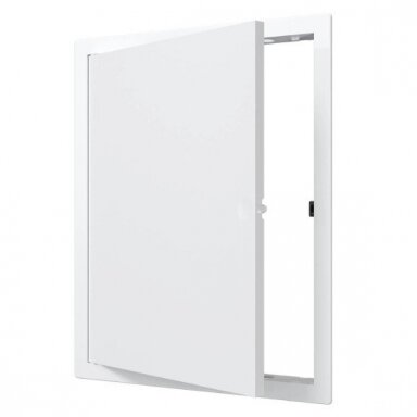 Inspection door-hatch | push-to-open | with flange | 200x250x24mm | white | plastic | RDL2025N Inspection door-hatch | push-to-open | with flange | 200x250x24mm | white | plastic | RDL2025N