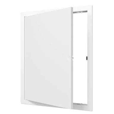 Inspection door-hatch | push-to-open | with flange | 250x300x24mm | white | plastic | RDL2530N Inspection door-hatch | push-to-open | with flange | 250x300x24mm | white | plastic | RDL2530N