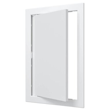 Inspection hatch door | push-to-open | with flange | 318x218x24mm | white | plastic | RDL2030A Inspection hatch door | push-to-open | with flange | 318x218x24mm | white | plastic | RDL2030A