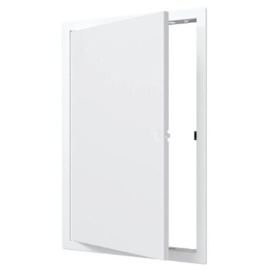 Inspection door-hatch | push-to-open | with flange | 200x300x24mm | white | plastic | RDL2030N Inspection door-hatch | push-to-open | with flange | 200x300x24mm | white | plastic | RDL2030N