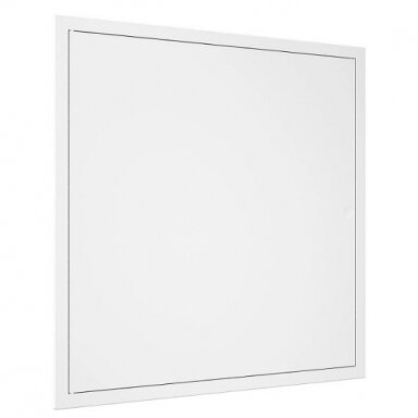 Inspection door-hatch | push-to-open | with flange | 400x400x24mm | white | plastic | RDL4040N Inspection door-hatch | push-to-open | with flange | 400x400x24mm | white | plastic | RDL4040N