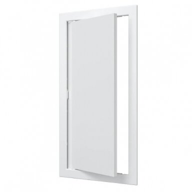 Inspection hatch door | push-to-open | with flange | 418x218x24mm | white | plastic | RDL2040A Inspection hatch door | push-to-open | with flange | 418x218x24mm | white | plastic | RDL2040A