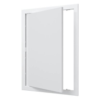 Inspection hatch door | push-to-open | with flange | 418x318x24mm | white | plastic | RDL3040A Inspection hatch door | push-to-open | with flange | 418x318x24mm | white | plastic | RDL3040A