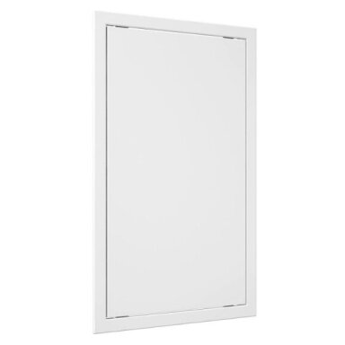 Inspection hatch door | push-to-open | with flange | 518x318x24mm | white | plastic | RDL3550A Inspection hatch door | push-to-open | with flange | 518x318x24mm | white | plastic | RDL3550A