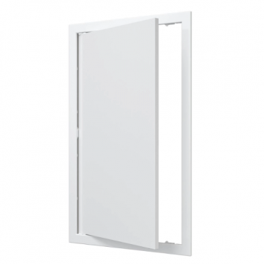 Inspection hatch door | push-to-open | with flange | 518x318x24mm | white | plastic | RDL3550A Inspection hatch door | push-to-open | with flange | 518x318x24mm | white | plastic | RDL3550A