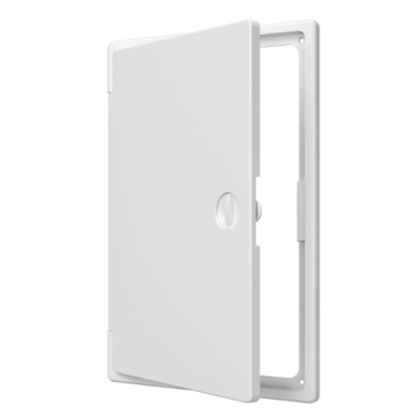 Inspection hatch door | 200x300x10mm | with handle | white | plastic | RDL2030P