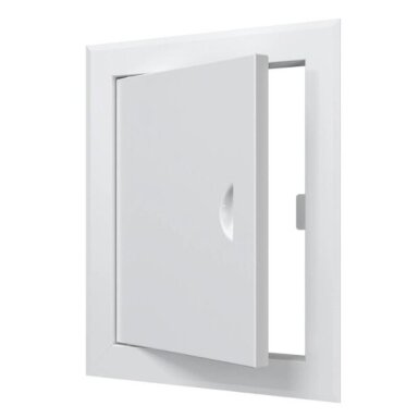 Inspection hatch with handle | 260x310x30mm | white | steel | RDL2025M