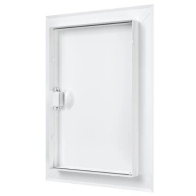 Inspection hatch with handle | 260x360x30mm | white | steel | RDL2030M