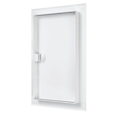 Inspection hatch with handle | 410x260x30mm | white | steel | RDL2035M Inspection hatch with handle | 410x260x30mm | white | steel | RDL2035M