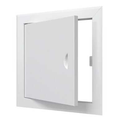 Inspection hatch with handle | 310x310x30mm | white | steel | RDL2525M Inspection hatch with handle | 310x310x30mm | white | steel | RDL2525M