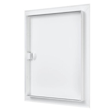 Inspection hatch with handle | 460x360x30mm | white | steel | RDL3040M Inspection hatch with handle | 460x360x30mm | white | steel | RDL3040M