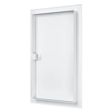 Inspection hatch with handle | 510x310x30mm | white | steel | RDL2545M Inspection hatch with handle | 510x310x30mm | white | steel | RDL2545M