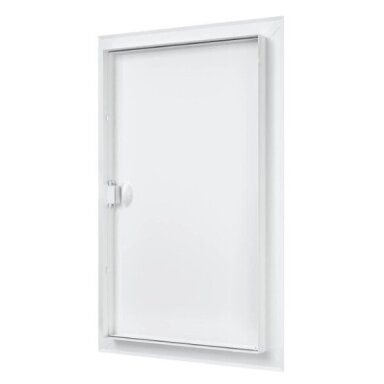 Inspection hatch with handle | 560x360x30mm | white | steel | RDL3050M Inspection hatch with handle | 560x360x30mm | white | steel | RDL3050M