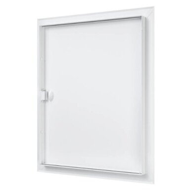 Inspection hatch with handle | 560x460x30mm | white | steel | RDL4050M Inspection hatch with handle | 560x460x30mm | white | steel | RDL4050M