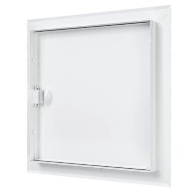 Inspection hatch with handle | 360x360x30mm | white | steel | RDL3030M Inspection hatch with handle | 360x360x30mm | white | steel | RDL3030M