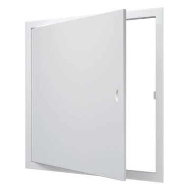 Inspection hatch with handle | 660x660x30mm | white | steel | RDL6060M Inspection hatch with handle | 660x660x30mm | white | steel | RDL6060M