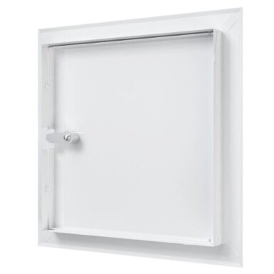 Inspection door-hatch with lock | 260x260x30mm | white | steel | RDL2020SU Inspection door-hatch with lock | 260x260x30mm | white | steel | RDL2020SU