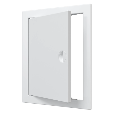 Inspection hatch door | 268x218x24mm | with handle and flange | white | plastic | RDL2025R