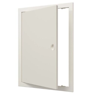 Inspection hatch door | 418x318x24mm | with handle and flange | ivory | plastic | RDL3040S Inspection hatch door | 418x318x24mm | with handle and flange | ivory | plastic | RDL3040S