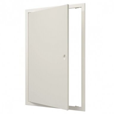 Inspection hatch door | 618x418x24mm | with handle and flange | ivory | plastic | RDL4060S Inspection hatch door | 618x418x24mm | with handle and flange | ivory | plastic | RDL4060S