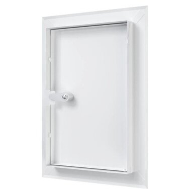 Inspection door-hatch with lock | 360x260x30mm | white | steel | RDL2030SU Inspection door-hatch with lock | 360x260x30mm | white | steel | RDL2030SU