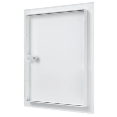 Inspection door-hatch with lock | 460x360x30mm | white | steel | RDL3040SU Inspection door-hatch with lock | 460x360x30mm | white | steel | RDL3040SU