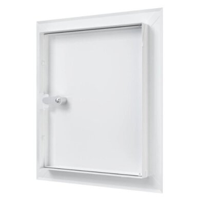 Inspection door-hatch with lock | 360x310x30mm | white | steel | RDL2530SU Inspection door-hatch with lock | 360x310x30mm | white | steel | RDL2530SU