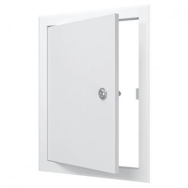 Inspection door-hatch with lock | 460x360x30mm | white | steel | RDL3040SU Inspection door-hatch with lock | 460x360x30mm | white | steel | RDL3040SU